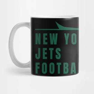 New York Jets Football 80s Mug